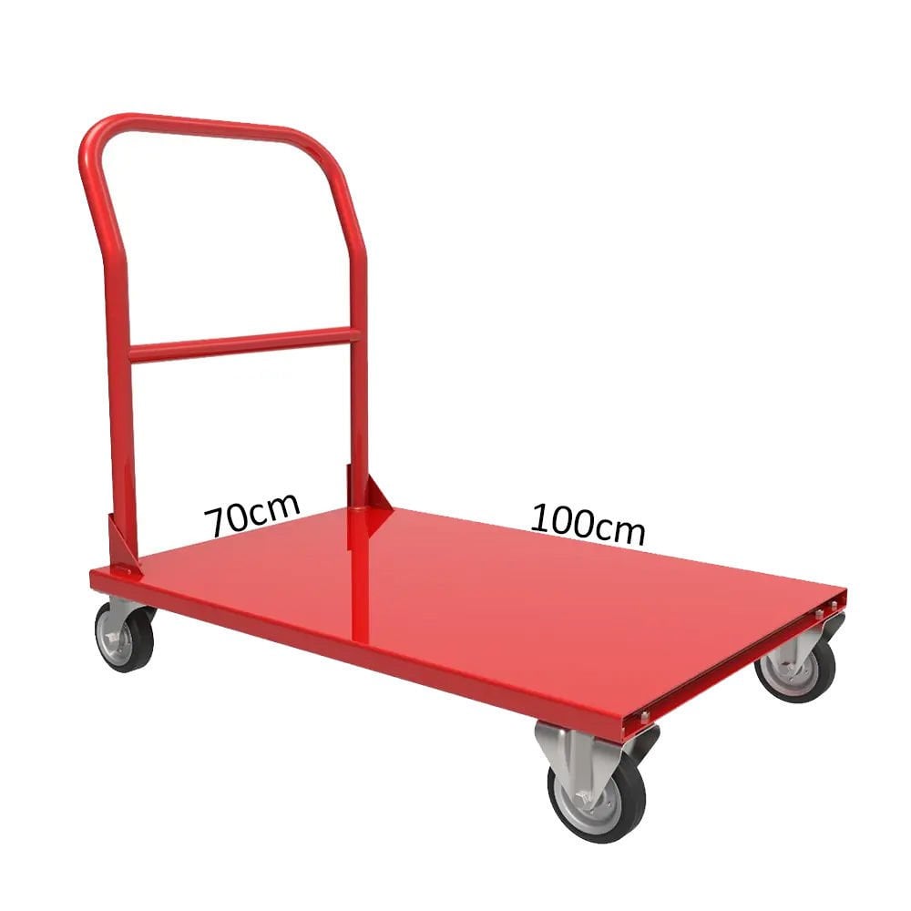 İBTAŞ 500 KG Yük Paket Eşya Kargo Koli Malzeme Ürün Taşıma Arabası 70x100cm