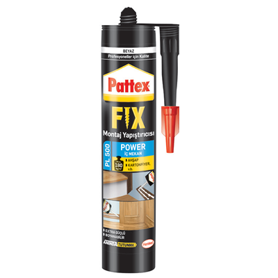 PATTEX PL500 POWERFİX 300 ML - (12 ADET)