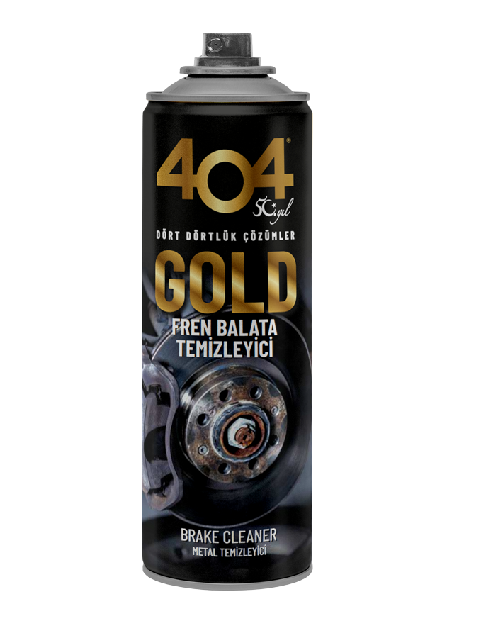 404 Gold Fren Balata Temizleyici 500 ML - Profesyonel - Yüksek Kalite
