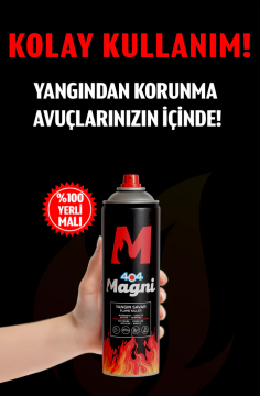 404 Magni Yangın Söndürücü Sprey 500 ML - Yangın Savar
