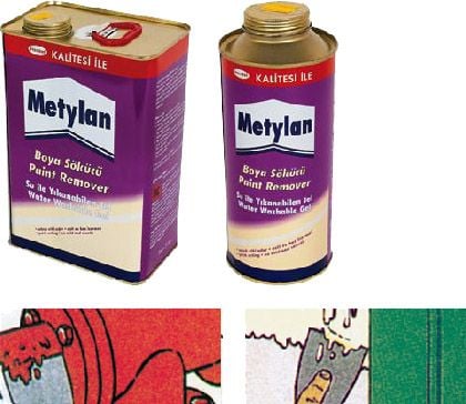 Metylan Boya Sökücü ( 800 Gram Kutu ) 16 Adet
