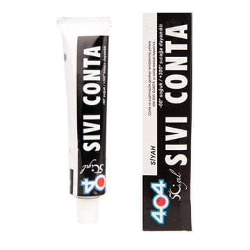 404 RTV Silikon Sıvı Conta Siyah 80 Gram - Yüksek Isıya Dayanıklı +300° Derece