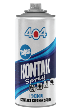 404 Yağsız Kontak Temizleyici Sprey 200 ML