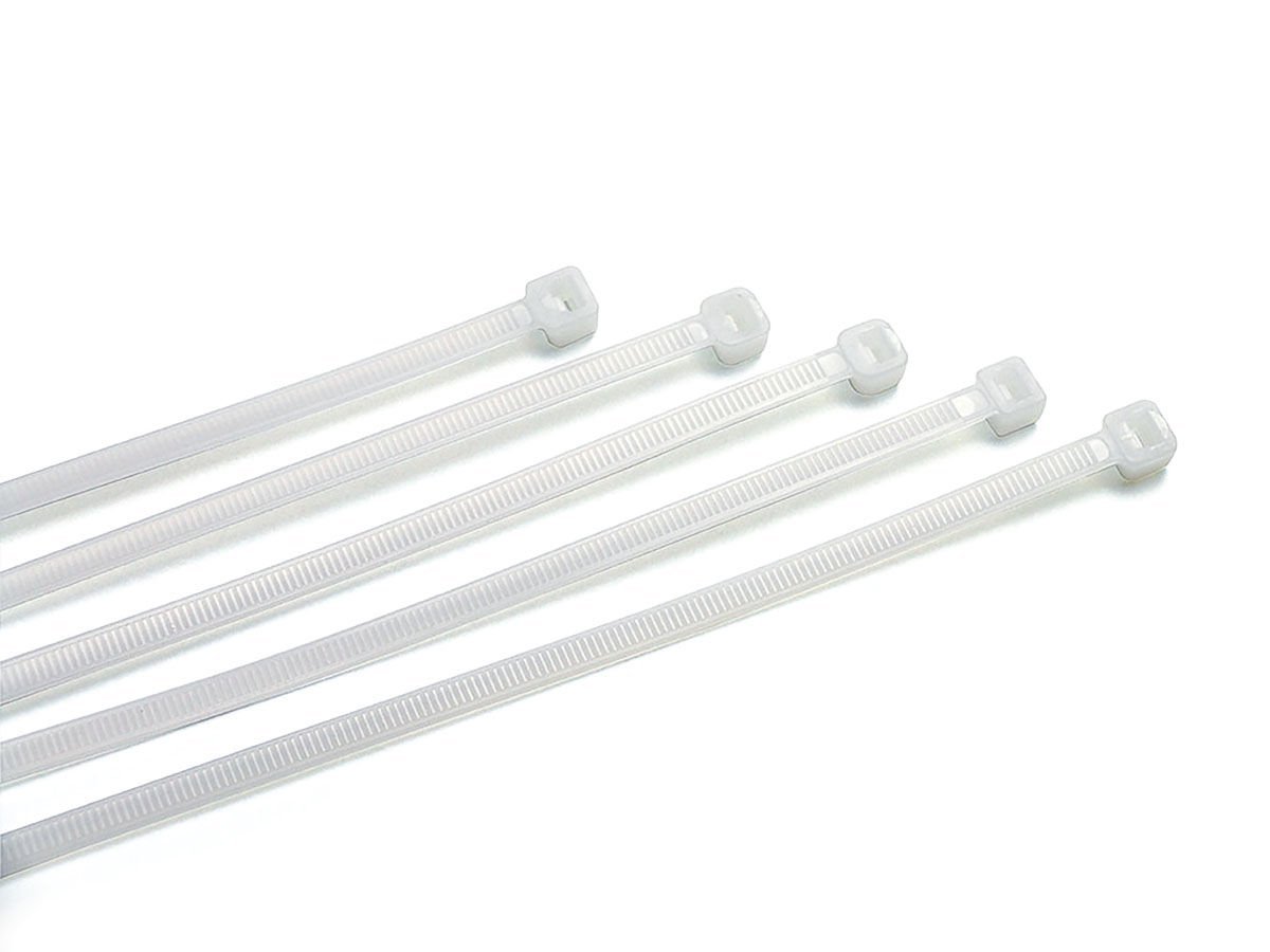 SGS Beyaz Plastik Cırt Kelepçe Kablo Bağı 100 ADET