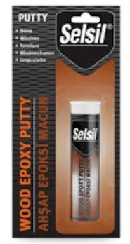 SELSİL 2 Bileşenli Ahşap Yapıştırıcı Epoksi Macun 57 Gram - 12 ADET