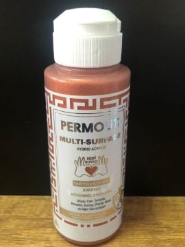 PERMOLİT Multi Surface Akrilik Hobi Boyası 120 ML - METALİK BAKIR