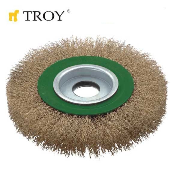 TROY Saçaklı Daire Fırça 150 mm