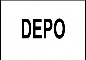 Depo Uyarı Levhası / 10 Adet