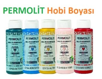 PERMOLİT Multi Surface Akrilik Hobi Boyası 120 ML -  BRONZ SEDEF