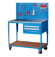 HİPAŞ 8038 Askı Panolu Çalışma Masaları