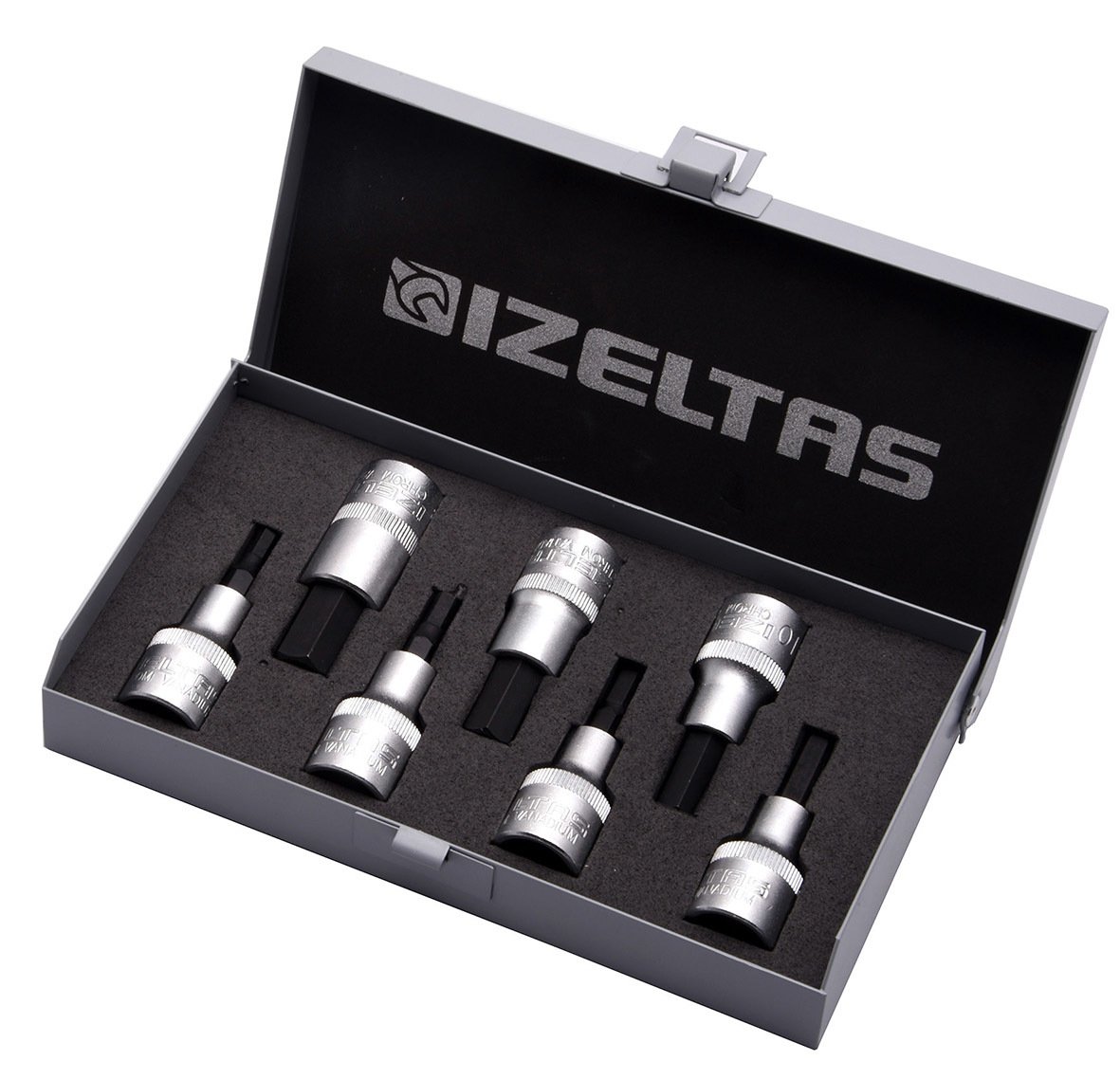 İzeltaş 1113 - 1/2'' Lokmalı Allen Uç Takımı 7 Parça