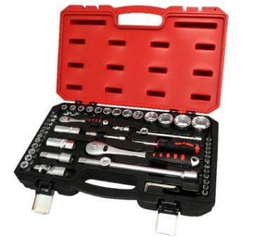 KLYTEK 1/2 - 1/4 Lokma takımı 55 Parca