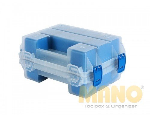 MANO 7'' Twin Organizer Kutu Mavi