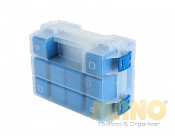 MANO 7'' Twin Organizer Kutu Mavi