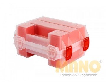 MANO 7'' Twin Organizer Kutu Kırmızı