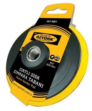 SGS290 - 150mm Cırtlı Disk Zımpara Tabanı