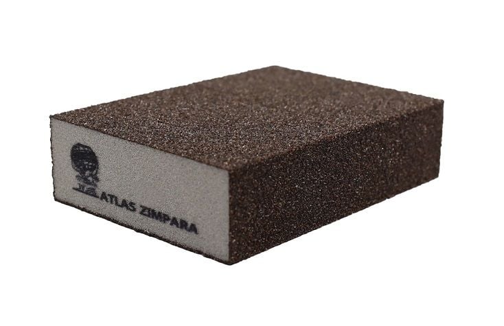ATLAS Takoz Sünger Zımpara 98 x 68 x 26mm (50 ADET) 100 Kum