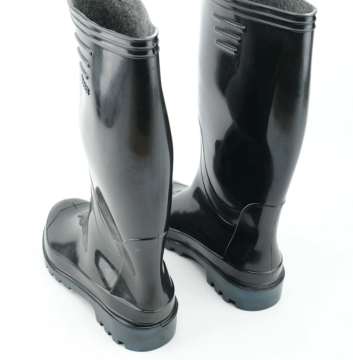 GEZER PVC Siyah Uzun Çizme