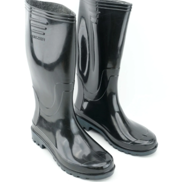 GEZER PVC Siyah Uzun Çizme