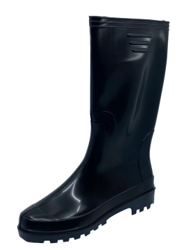 GEZER PVC Siyah Uzun Çizme
