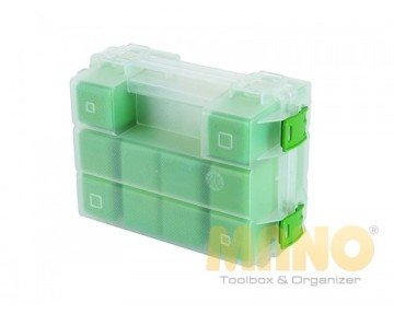 MANO 7'' Twin Organizer Kutu Yeşil