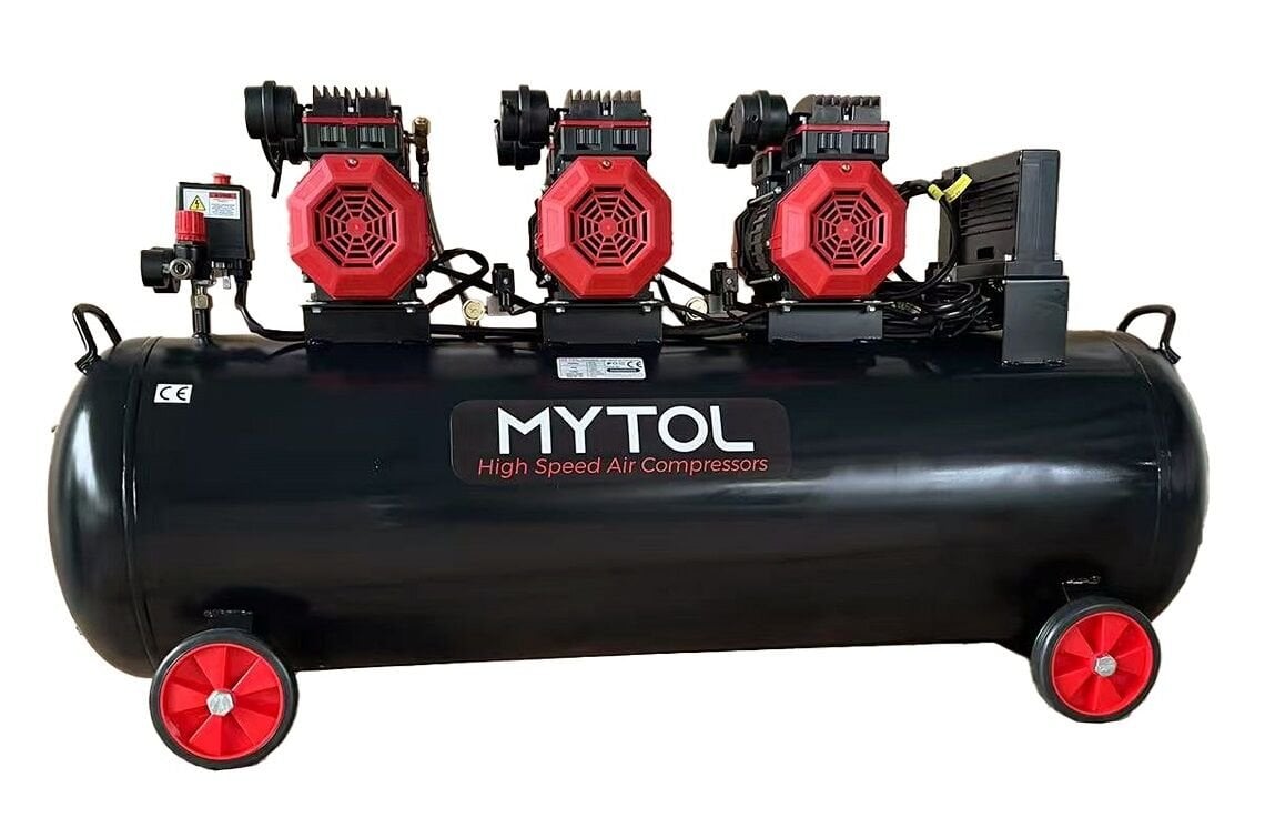 MYTOL MYK2001 - 200 Litre 6 HP Yüksek Hızlı Dolum Hava Kompresörü 220 Volt