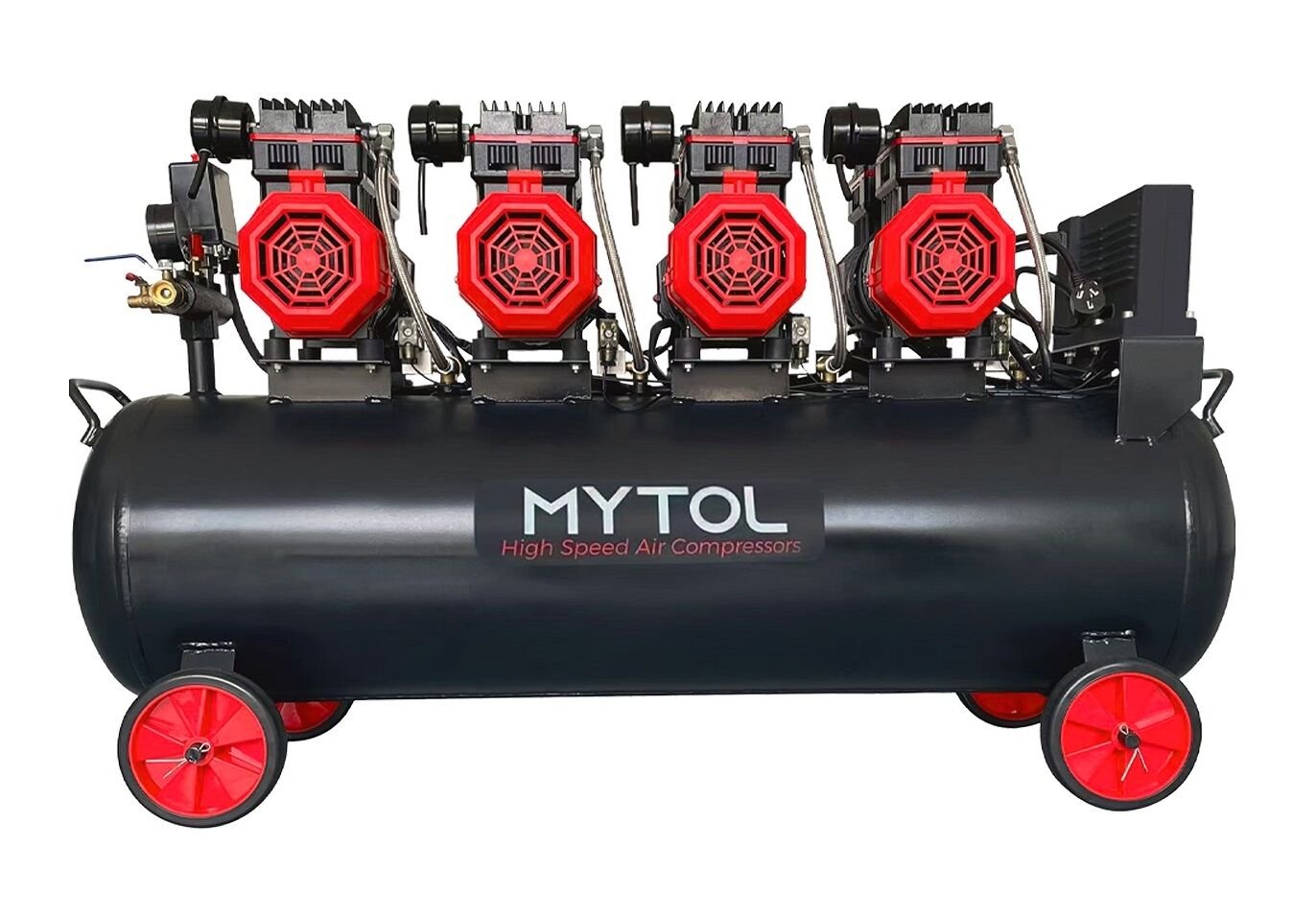 MYTOL MYK2002 - 200 Litre 8 HP Yüksek Hızlı Dolum Hava Kompresörü 220 Volt