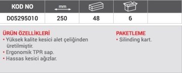 DHT Sac Kesme Makası Sol