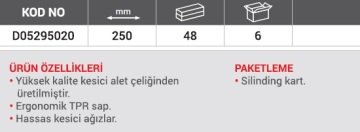 DHT Sac Kesme Makası Sağ