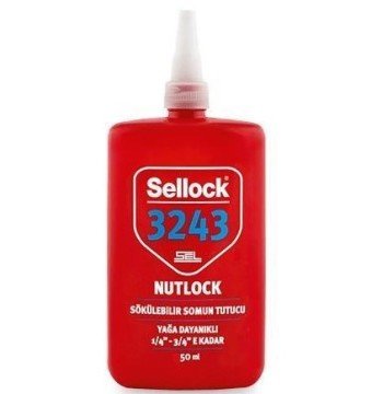 SELSİL Sellock Nutlock 3243 Somun Tutucu 50 ml - 12 ADET