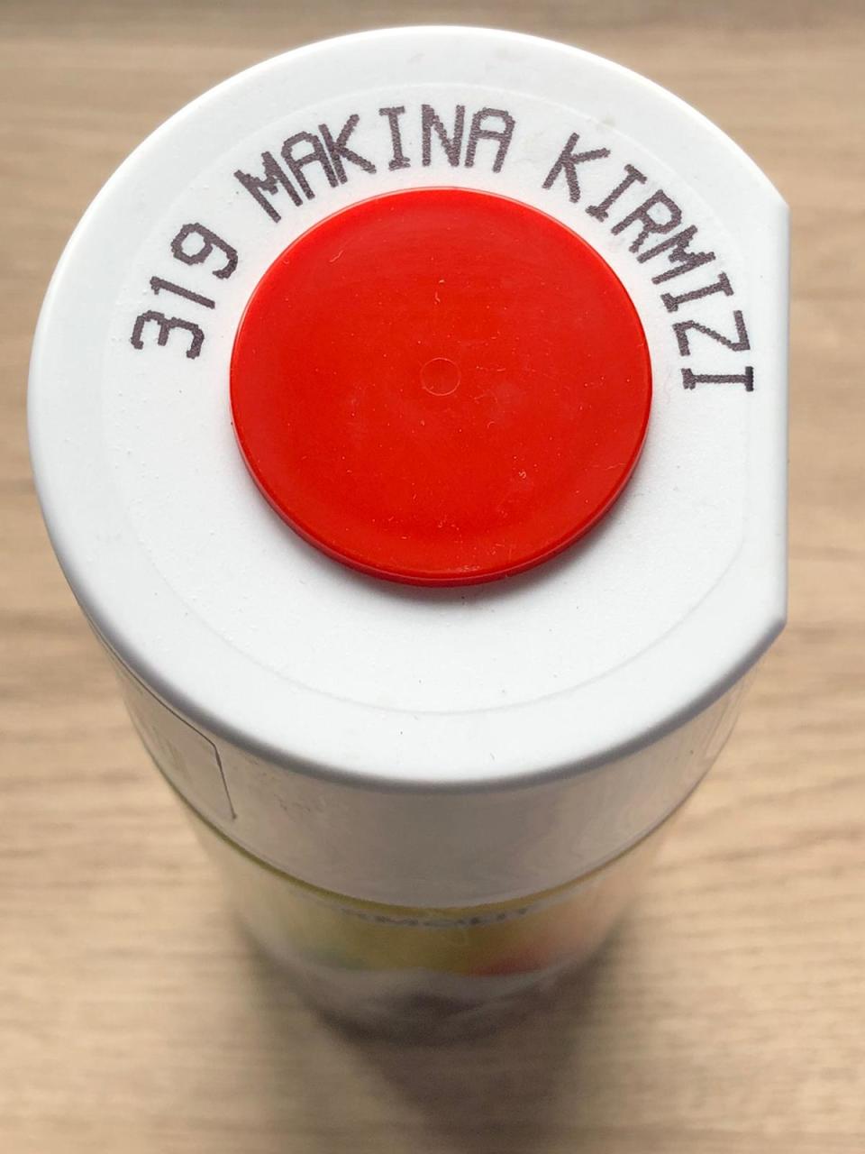 AKÇALI 319 Makina Kırmızısı Sprey Boya 400 ML