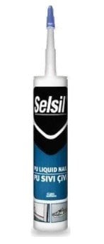 SELSİL Poliüretan Sıvı Çivi Bej 300 ML - 25 ADET