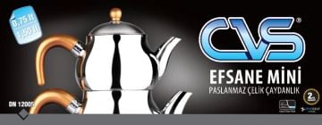 CVS Çelik Çaydanlık Efsane Mini