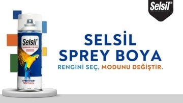 SELSİL SPREY BOYA 400 ML - 6 ADET