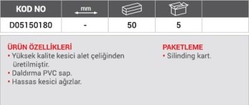 DHT Kuyumcu Makası Eğri Ağız