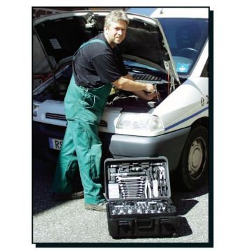 MANNESMANN MAN 29070 Profesyonel Tekerlekli Alet Çantası 122 Parça