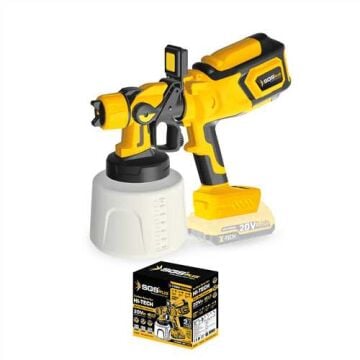 SGS5460B - AKÜLÜ BOYA TABANCASI 20V  (SOLO MAKİNA)