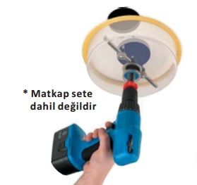 TROY T 27493 Plastik Vantuzlu Panç Takımı 40 mm - 300 mm