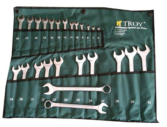 TROY T 21525 Kombine Anahtar Seti 25 Parça