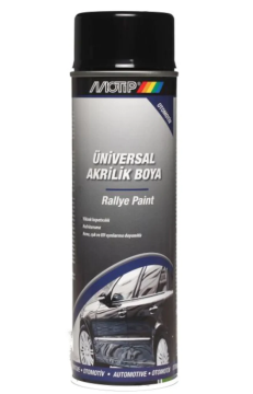 MOTİP Parlak SİYAH Üniversal Akrilik Sprey Boya 500ML