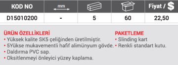 DHT Bağ Makası Hafif Tip Döner Saplı