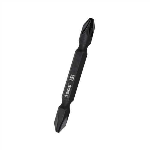 SGS3862 - ÇİFT YÖNLÜ BİTS UÇ PH2/PZ2*65mm Black-Pro Series