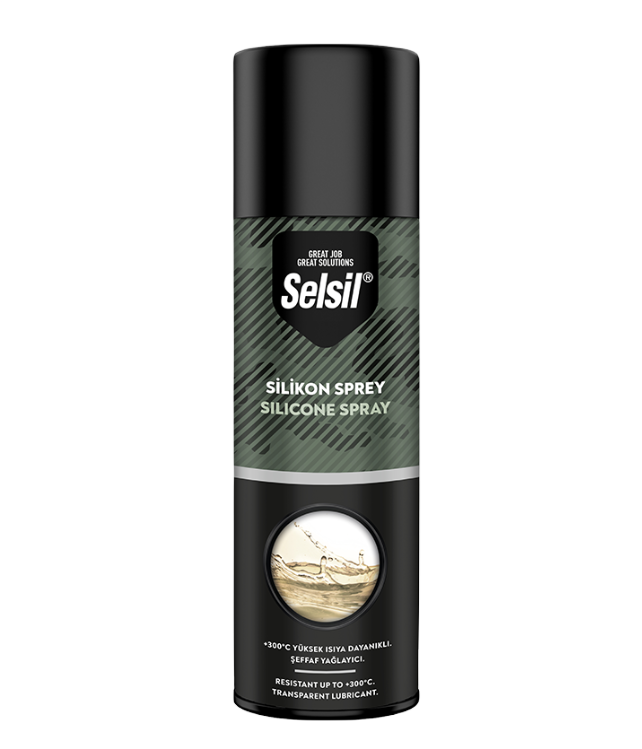 SELSİL TAS007 Silikon Sprey 500 ML (Trim Sesi Keser)