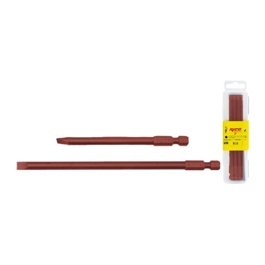 Rico 1/4 Düz Bits Uç Kaplamalı