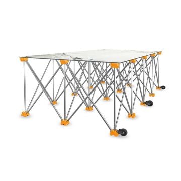 SGS942 - Seramik Fayans Katlanır Çalışma Tezgahı Alüminyum 240 x 120 x 185cm