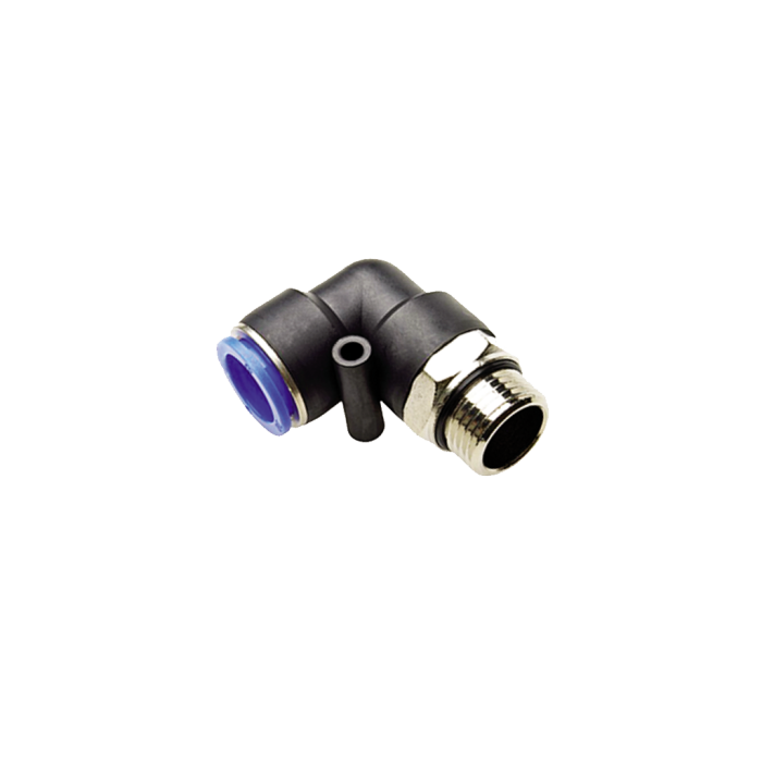 IPLG Dirsek - Erkek Konnektörler 1/4'' - 6mm
