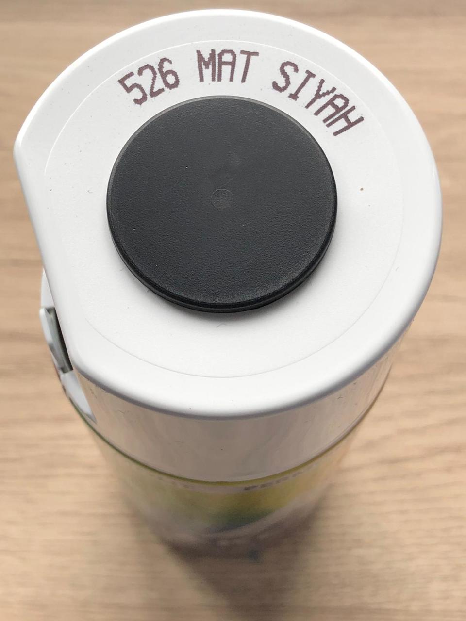 AKÇALI 526 Mat Siyah Sprey Boya 400 ML