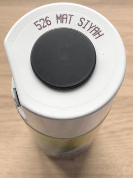 AKÇALI 526 Mat Siyah Sprey Boya 400 ML