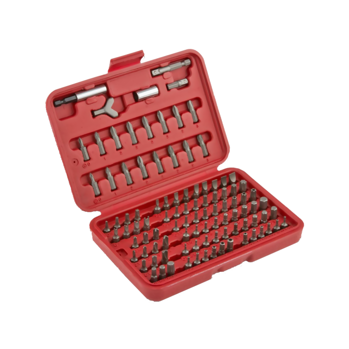 100 Parça Cr-V Bits Set