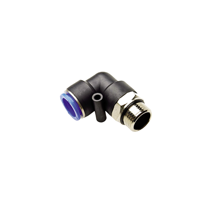 IPLG Dirsek - Erkek Konnektörler 1/4'' - 10mm